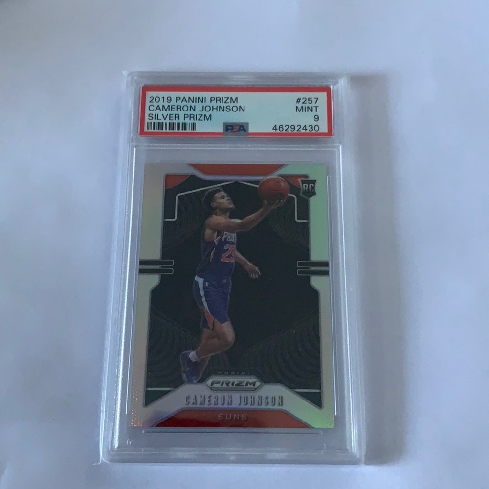 2019 PANINI PRIZM CAMERON JOHNSON SILVER PRIZM 9